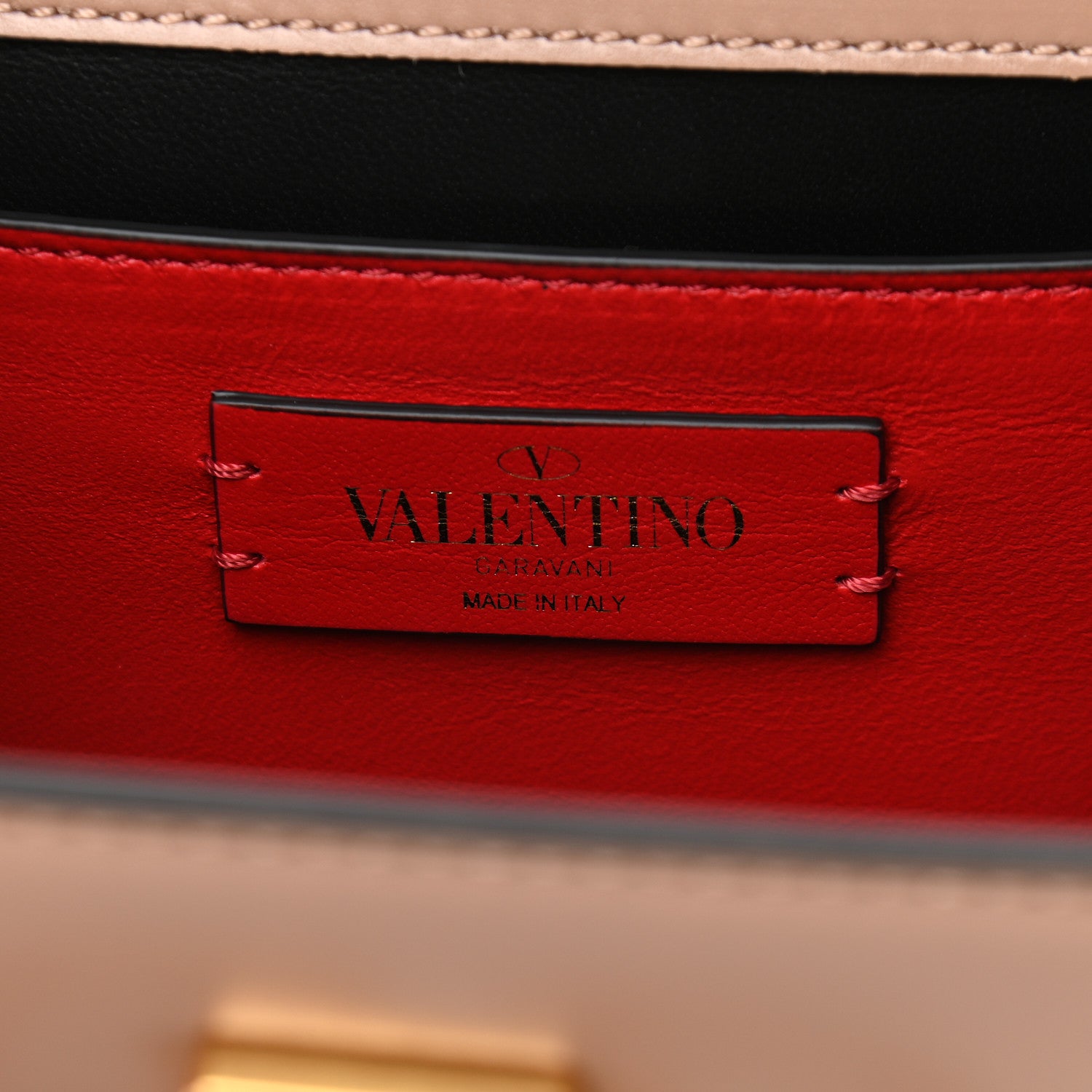 Valentino Garavani Smooth Calfskin Small VSling Shoulder Bag Rose Cannelle 6 of 8