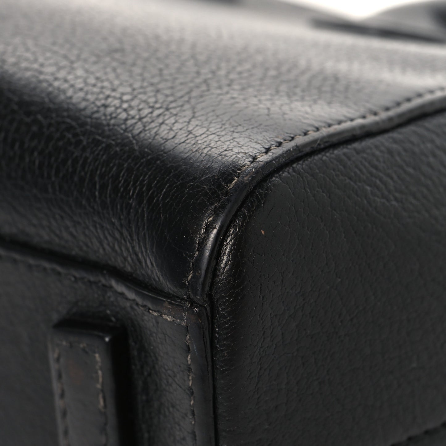Sugar Goatskin Mini Antigona Black