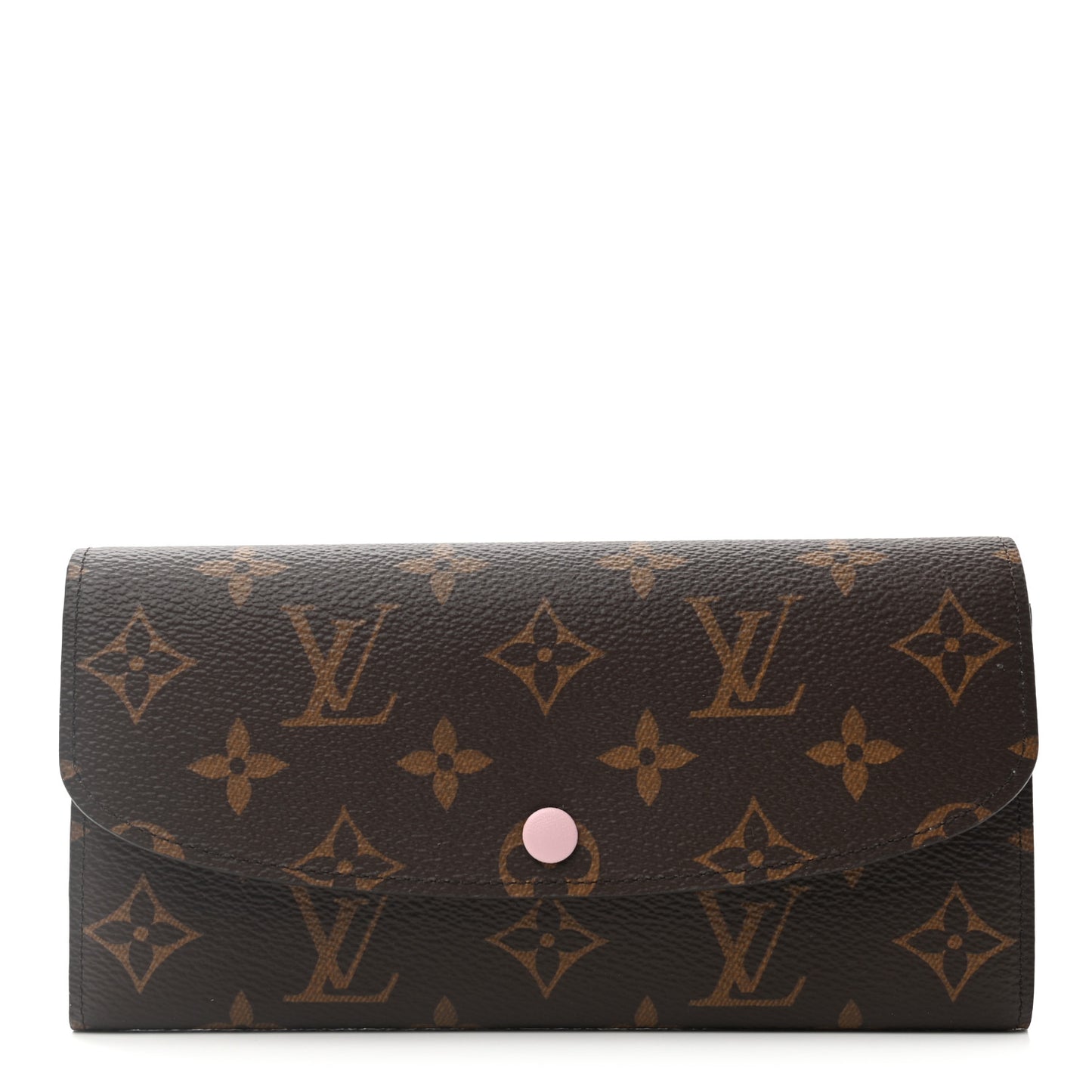 Monogram Emilie Wallet Rose Ballerine