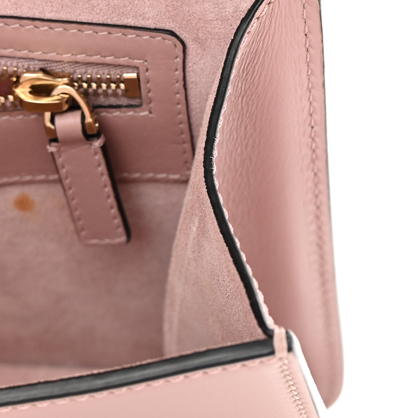 Vitello Medium Rockstud Demilune Shoulder Bag Lipstick