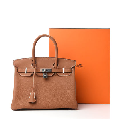 Hermes Togo Birkin 30 Gold 10 of 10