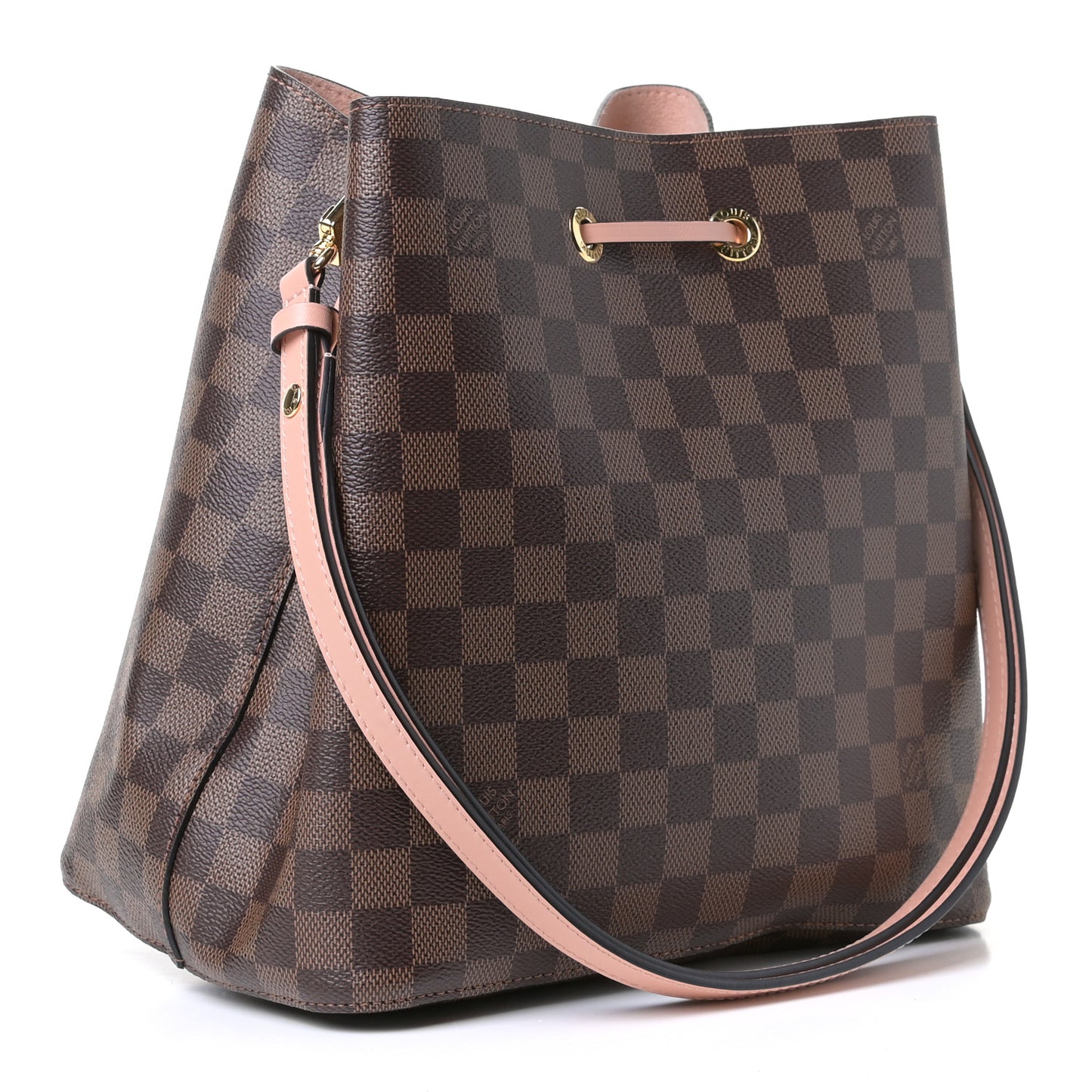 Damier Ebene Neonoe MM Venus Pink