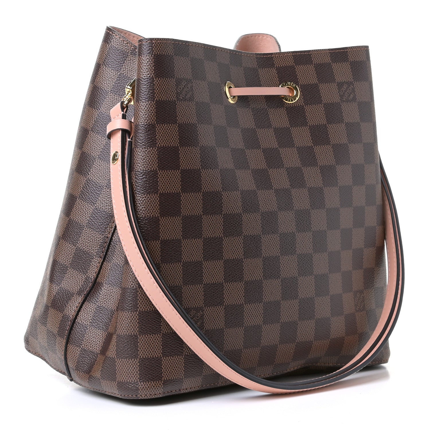 Louis Vuitton Damier Ebene Neonoe MM Venus Pink 5 of 8