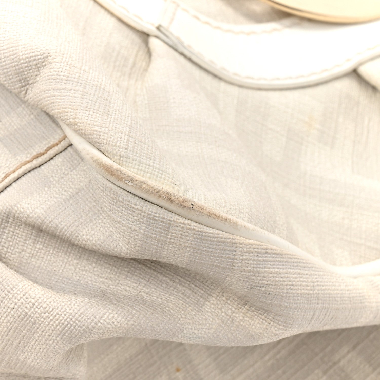 Fendi Zucca Spalmati Large Chef Shopper Tote White 12 of 16