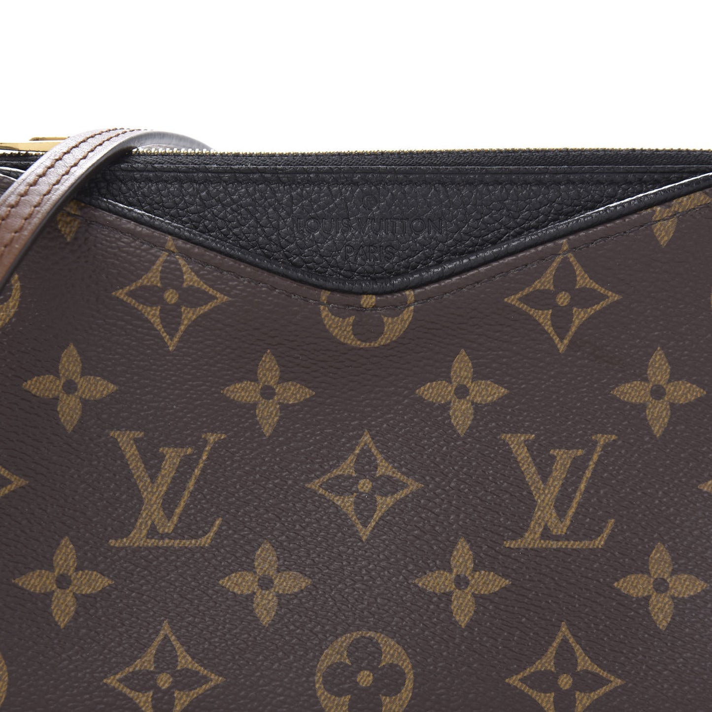 Monogram Pallas Clutch Black