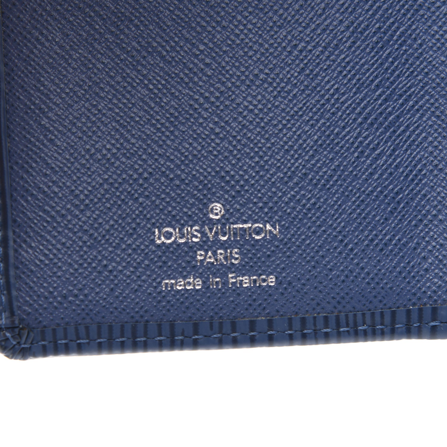 Louis Vuitton Epi Koala Wallet Blue 6 of 6