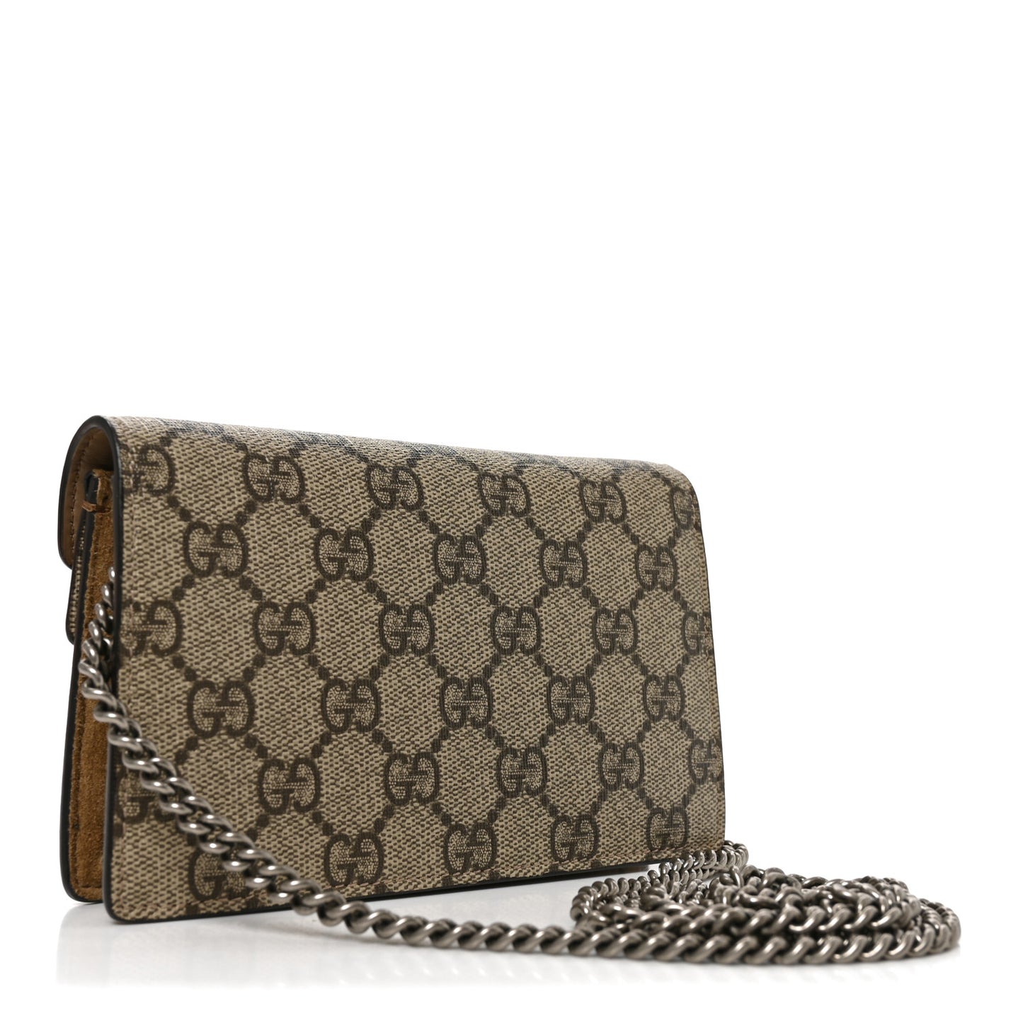 GG Supreme Monogram Super Mini Dionysus Shoulder Bag Taupe