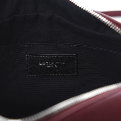 Saint Laurent Calfskin Monogram Small Lou Camera Bag Lipstick Red 8 of 10