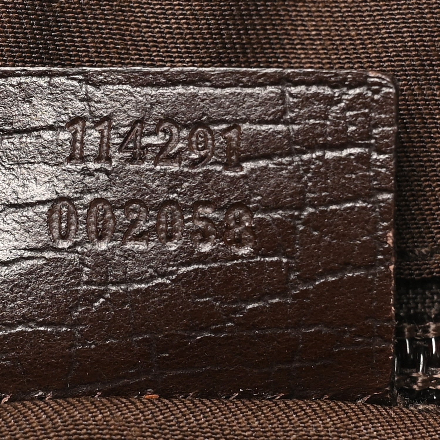 Gucci GG Plus Monogram Shoulder Bag Dark Brown 7 of 10