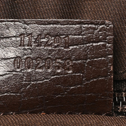 Gucci GG Plus Monogram Shoulder Bag Dark Brown 7 of 10