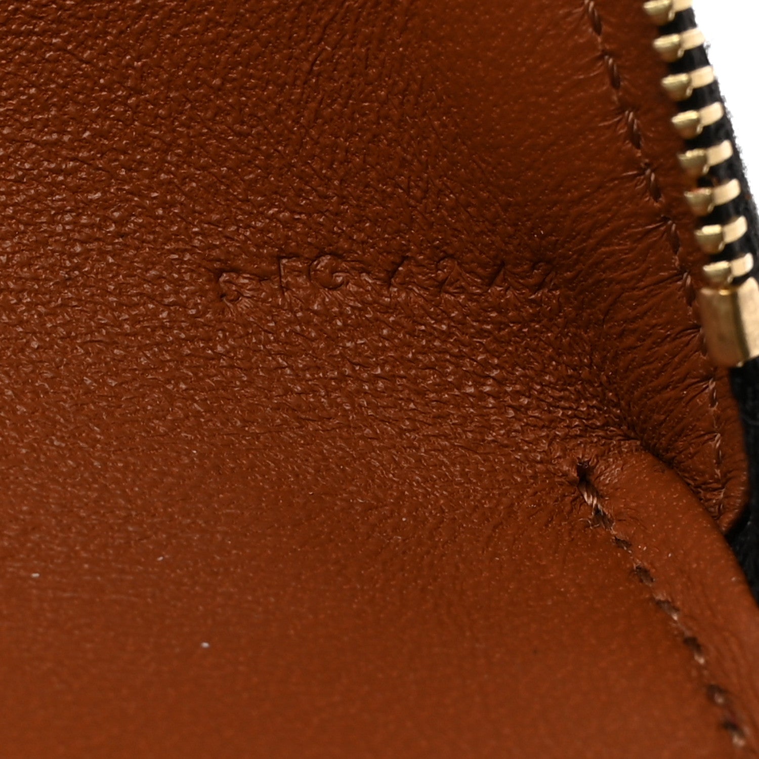 Celine Triomphe Canvas Pencil Case Black 7 of 8