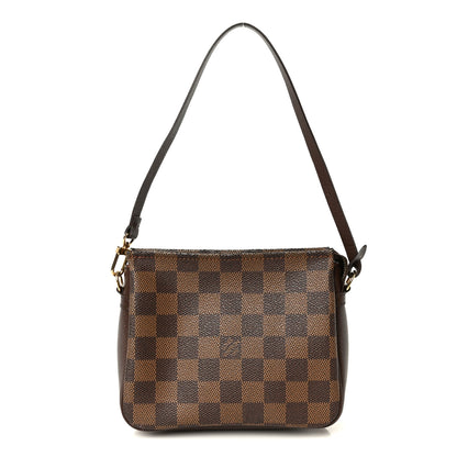 Louis Vuitton Damier Ebene Trousse Make Up Bag Pochette 1 of 10