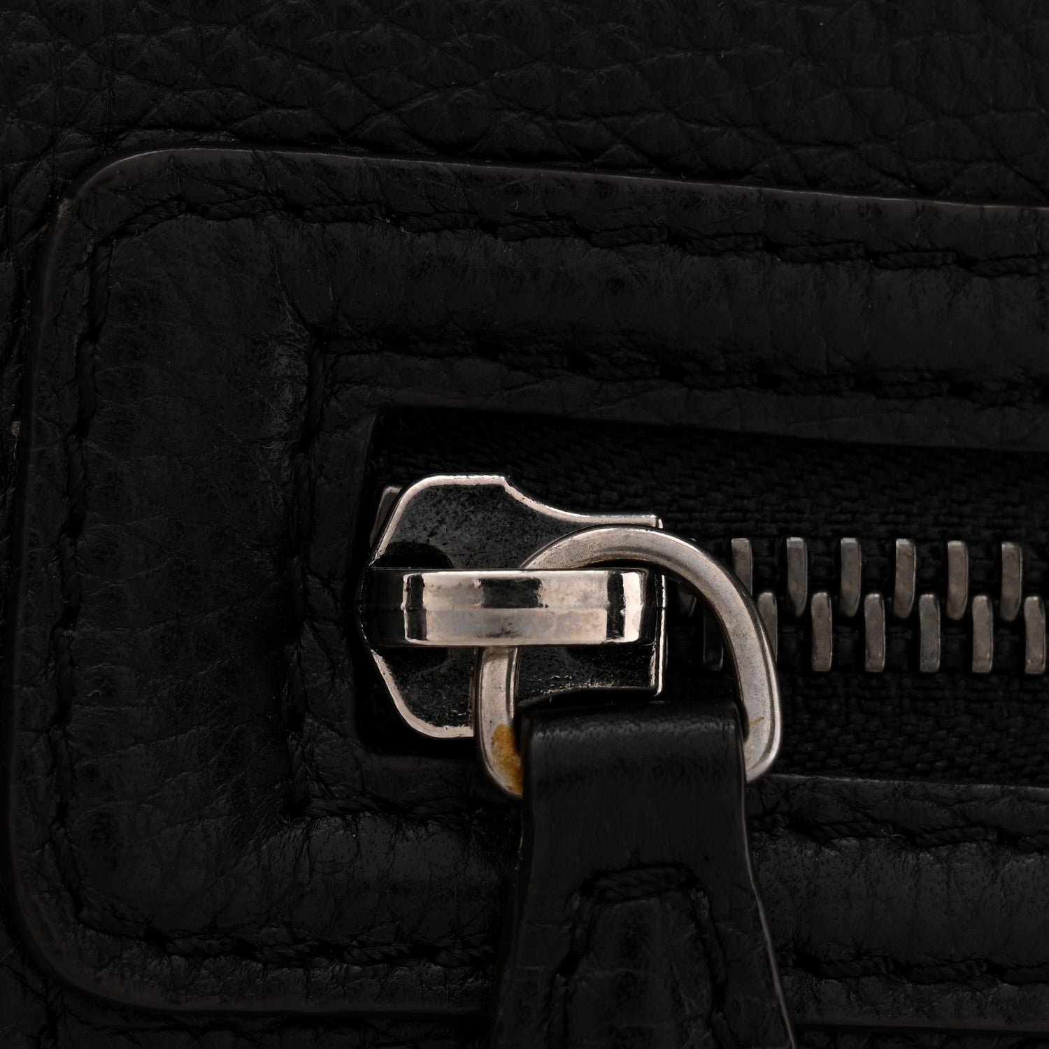 Celine Drummed Calfskin Mini Luggage Black 13 of 13