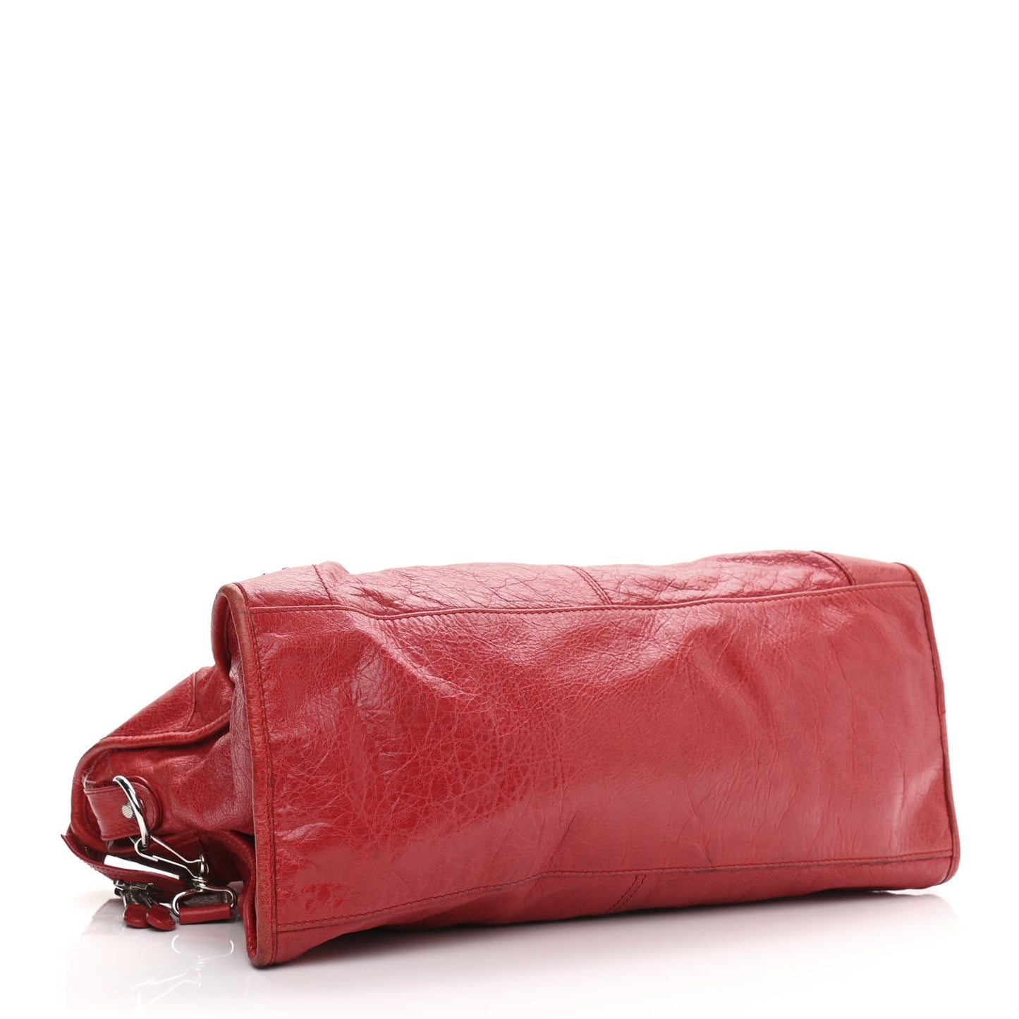 Agneau Arena Giant 12 Silver Hardware Part Time Coquelicot Rouge Coquelicot