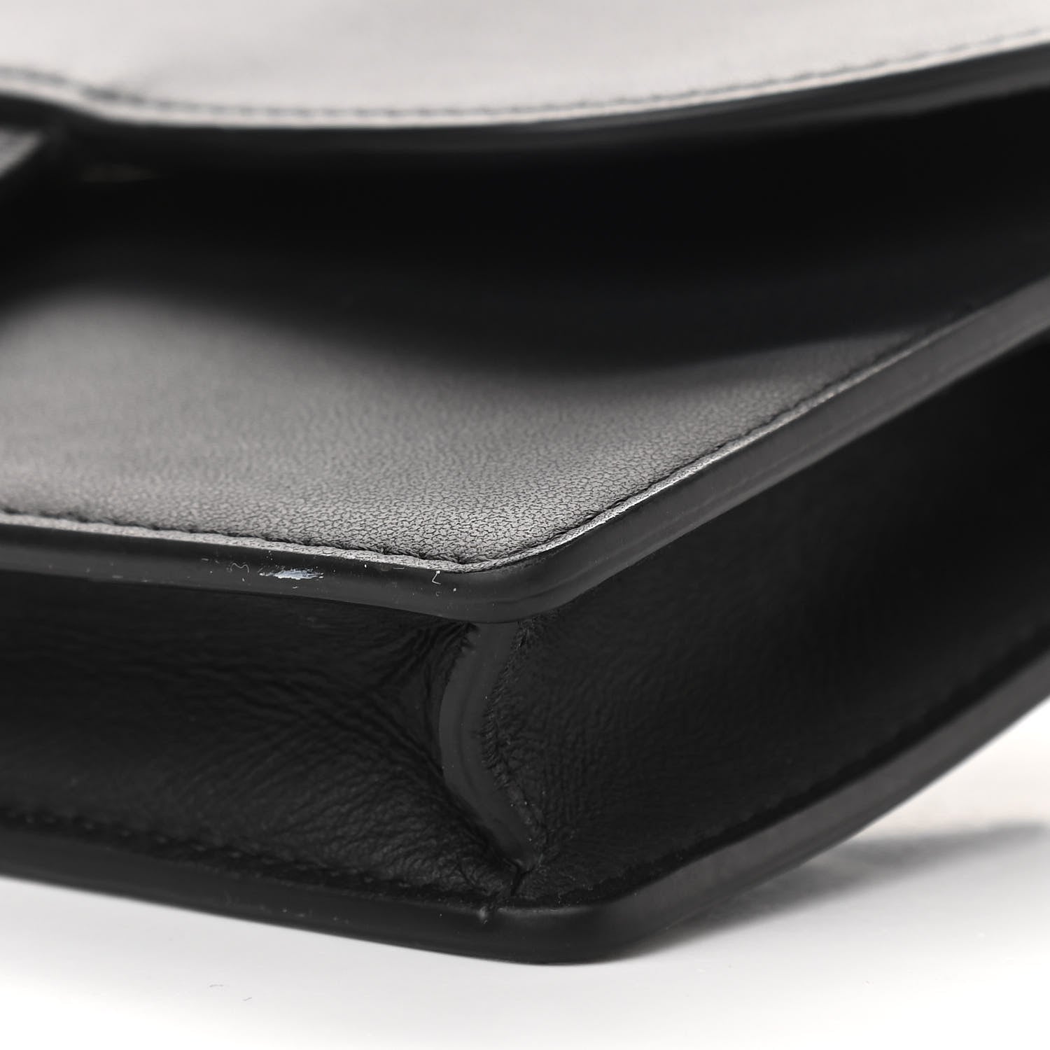 Christian Dior Ultra Matte Calfskin Saddle Belt Bag Black 9 of 13
