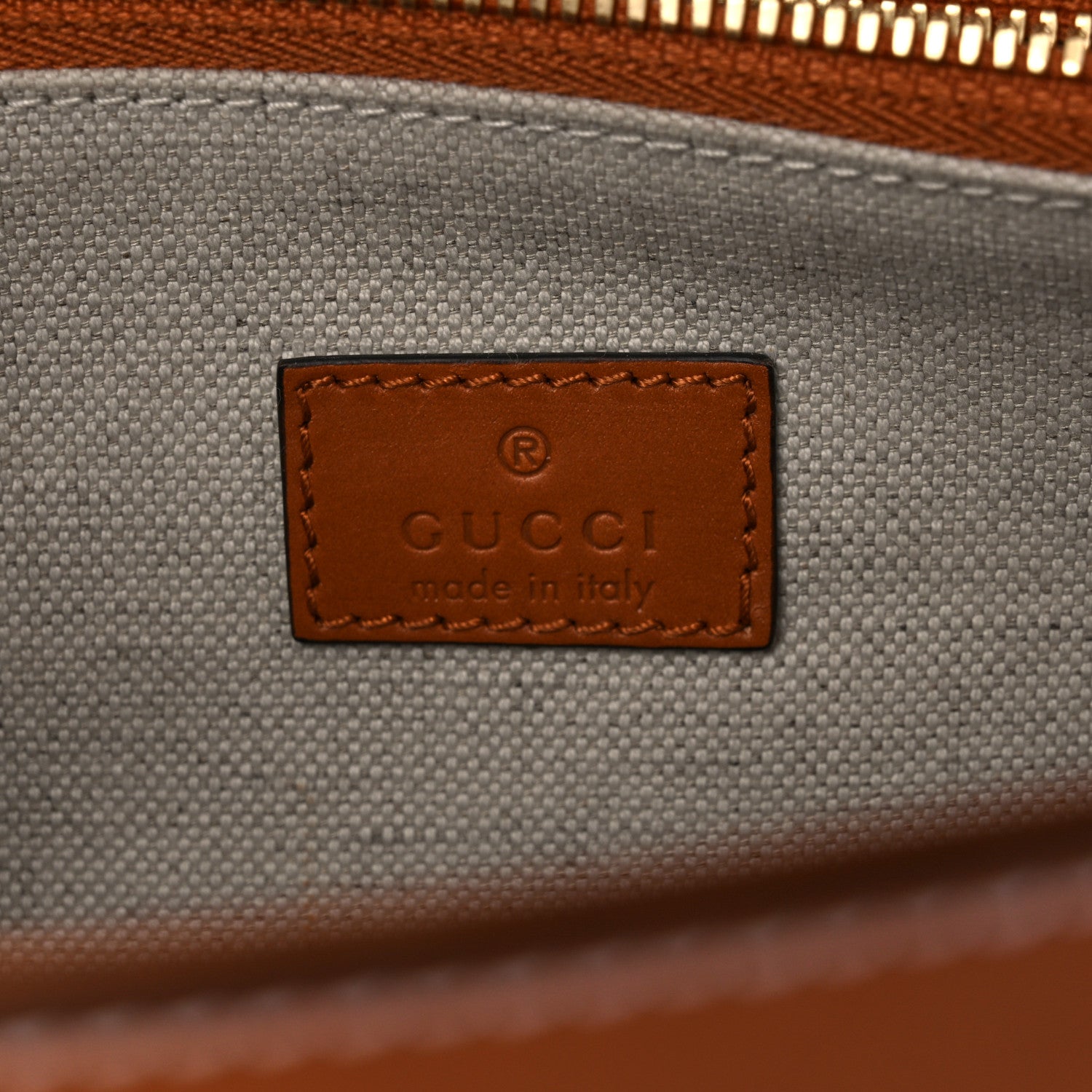 Gucci Calfskin Horsebit 1955 Shoulder Bag Tan 6 of 12