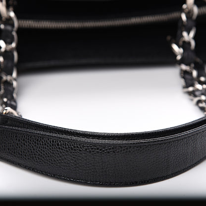 Chanel Caviar Quilted Grand Shopping Tote GST Black 9 of 10