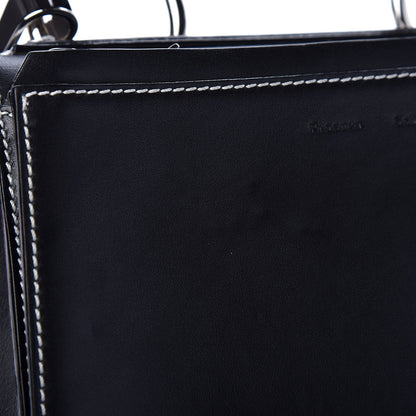 Proenza Schouler Smooth Calfskin Small Hava Top Handle Bag Black 10 of 11