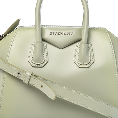Givenchy Shiny Lord Calfskin Mini Antigona Aqua Green 11 of 11