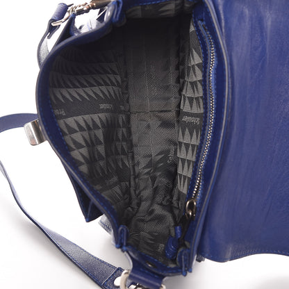 Proenza Schouler Lambskin PS1 Mini Pouch Messenger Cobalt Blue 5 of 9