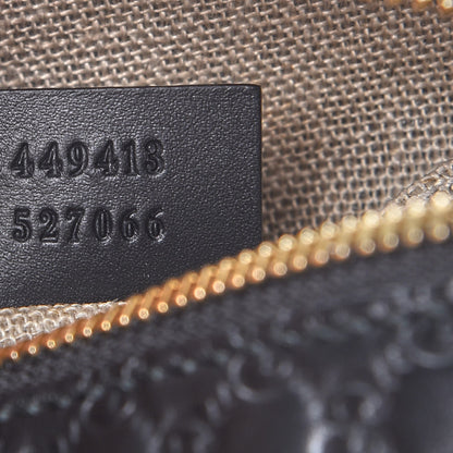 Gucci Microguccissima Mini Bree Messenger Bag Black 7 of 8