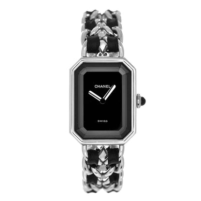 Chanel Stainless Steel Lambskin 20mm Chain Premiere Quartz Watch M 1 of 8