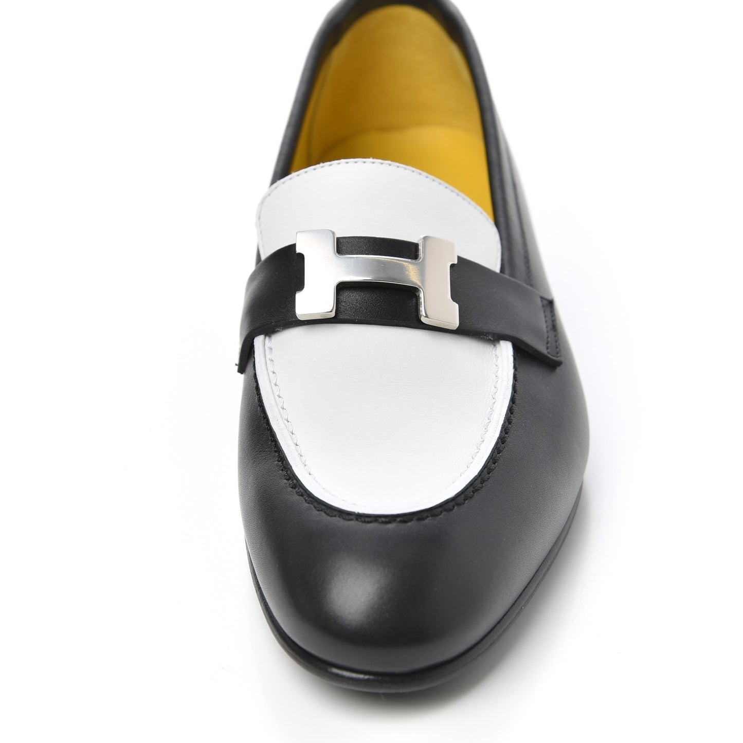 Womens Paris Loafers 36.5 Black White