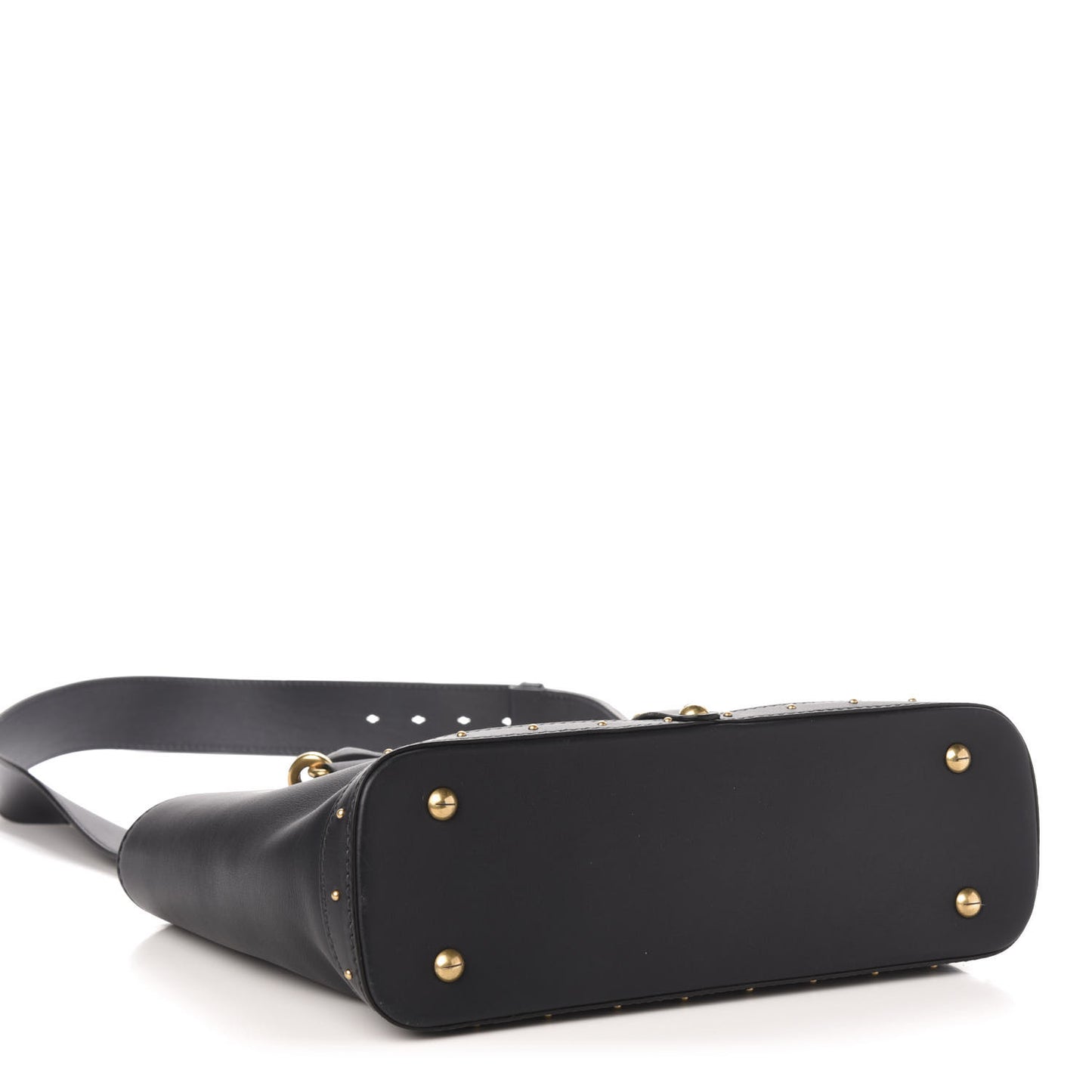 Smooth Calfskin Studded DiorAvenue Bag Navy