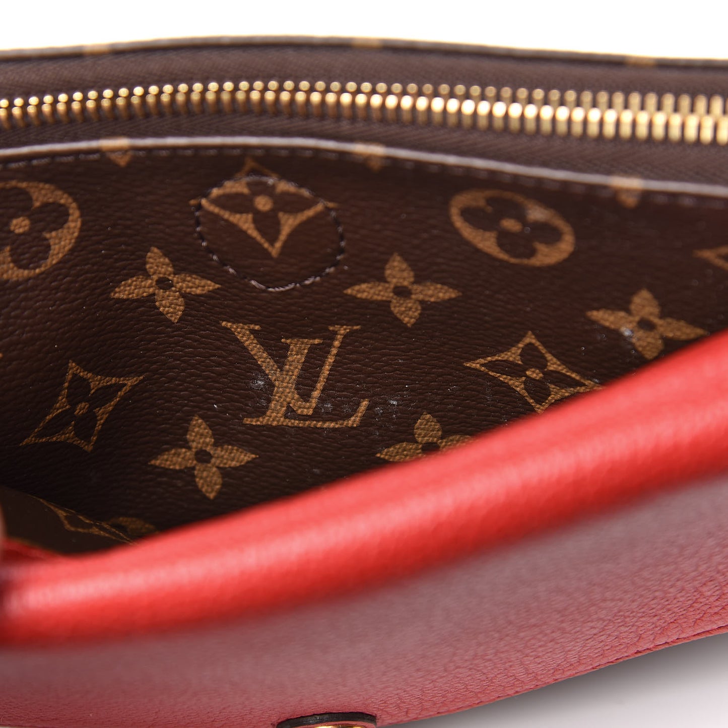 Monogram Twice Pochette Cherry