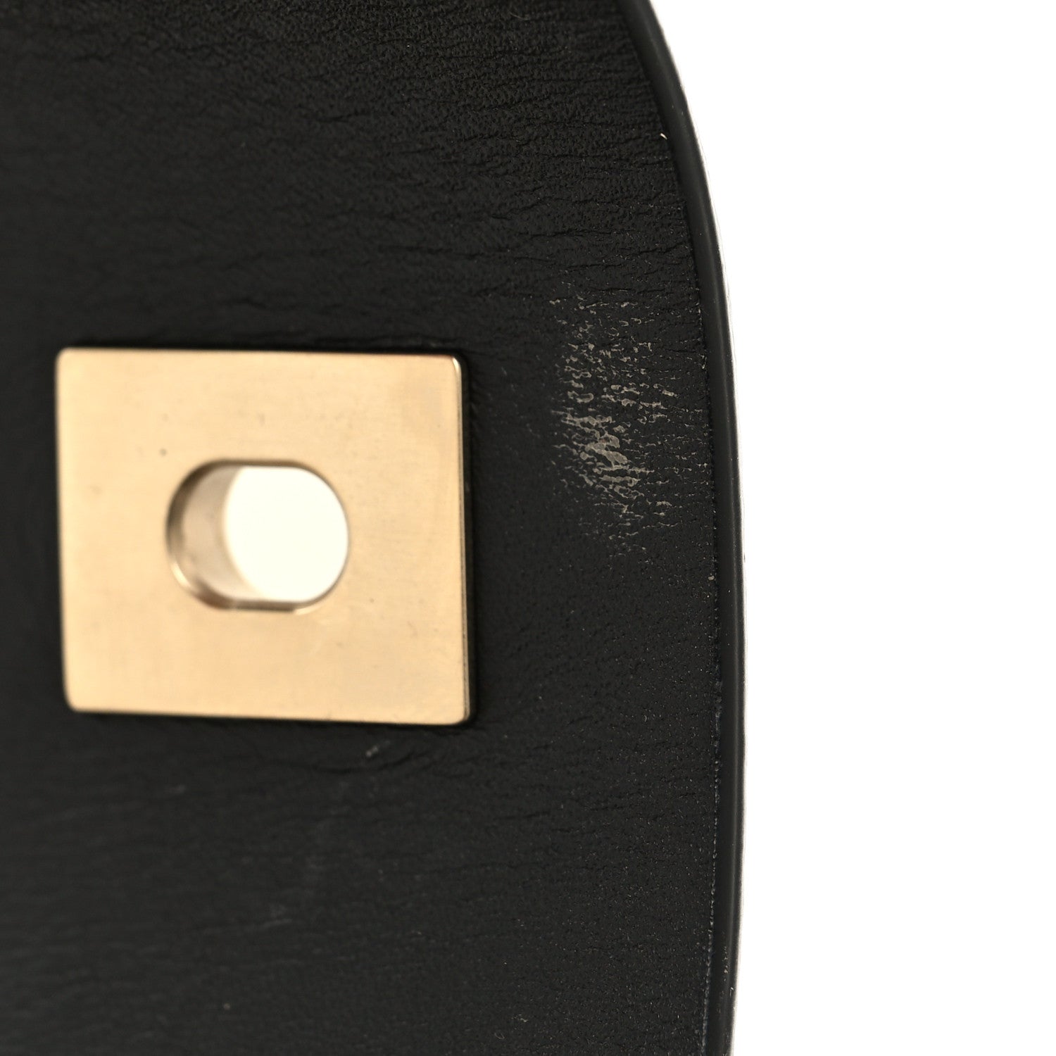 Chanel Calfskin CC Wide Cuff S Black 6 of 7