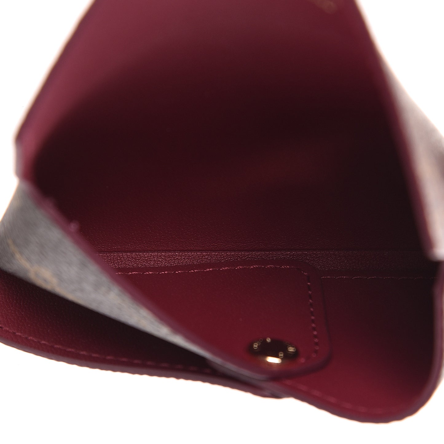 Monogram Small Kirigami Pochette Insert Fuchsia