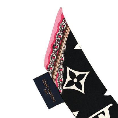 Louis Vuitton Silk Ultimate Monogram BB Bandeau Black 3 of 3