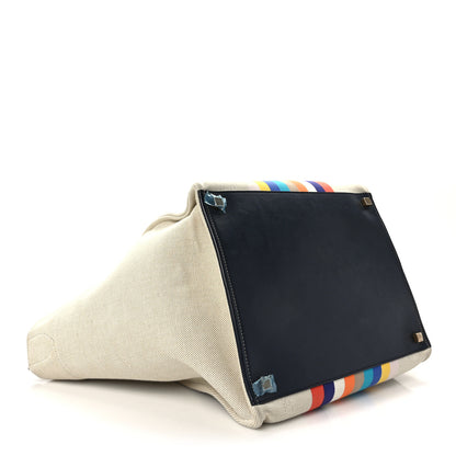 Celine Cotton Canvas Medium Phantom Luggage Multicolor 4 of 14