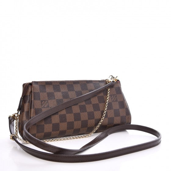 Damier Ebene Eva Clutch