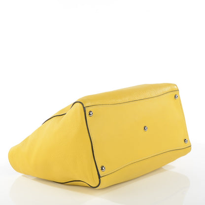Prada Vitello Daino Twin Pocket Tote Mimosa 4 of 8