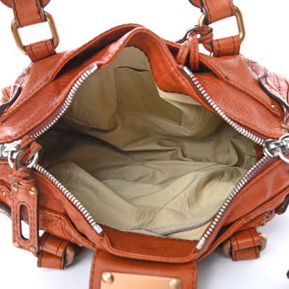 Chloe Calfskin Medium Paddington Satchel Tan 4 of 7