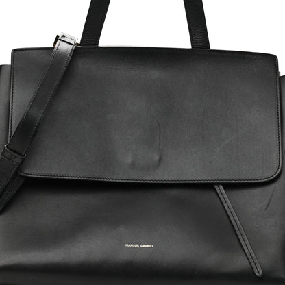 Mansur Gavriel Calfskin Mini Lady Bag Black Flamma 8 of 14