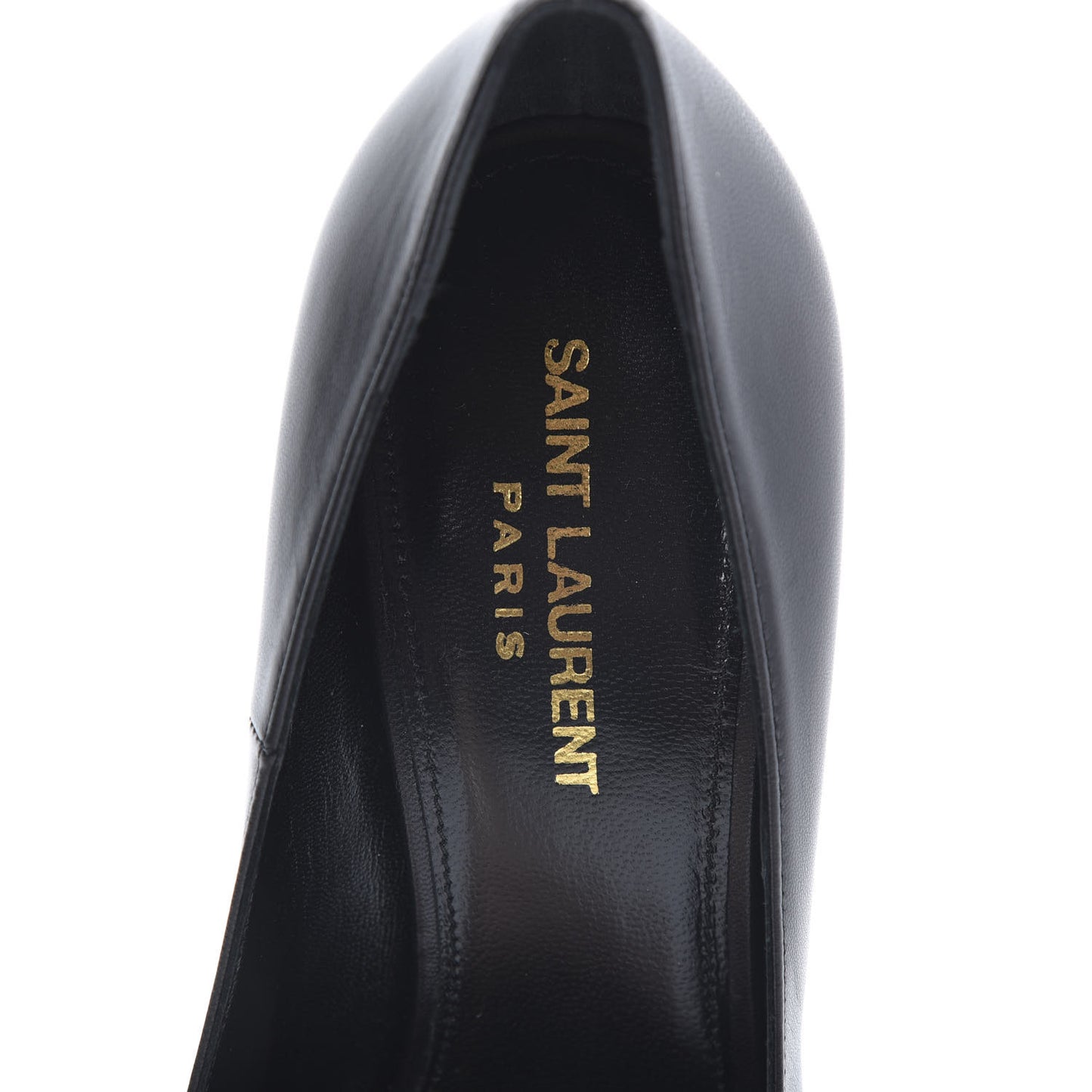 Calfskin Opyum 110 Pumps 38 Black Gold