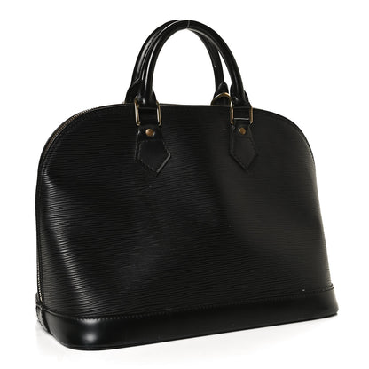Louis Vuitton Epi Alma PM Black 3 of 14
