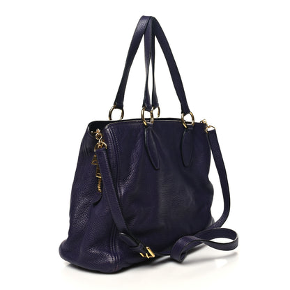 Miu Miu Vitello Daino Tote Uva 3 of 16