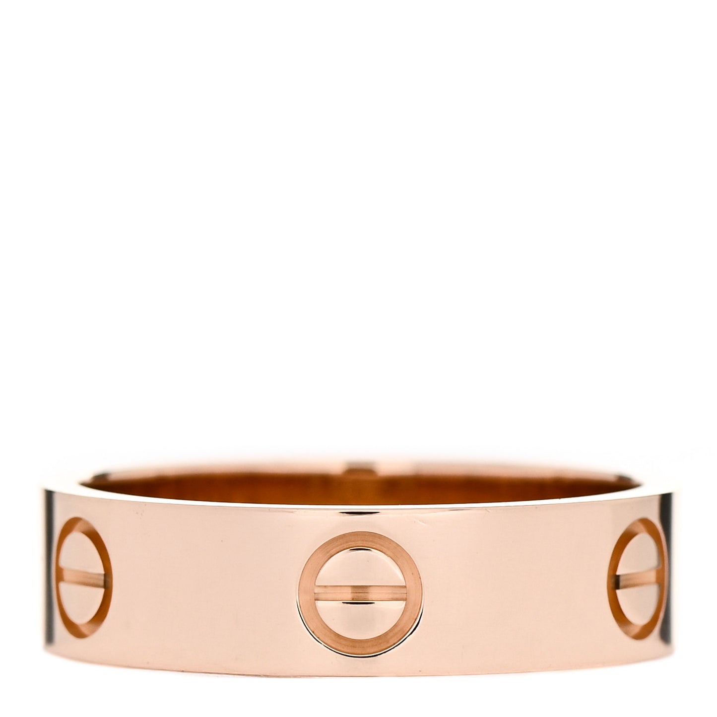 18K Pink Gold 5.5mm LOVE Ring 58 8.5