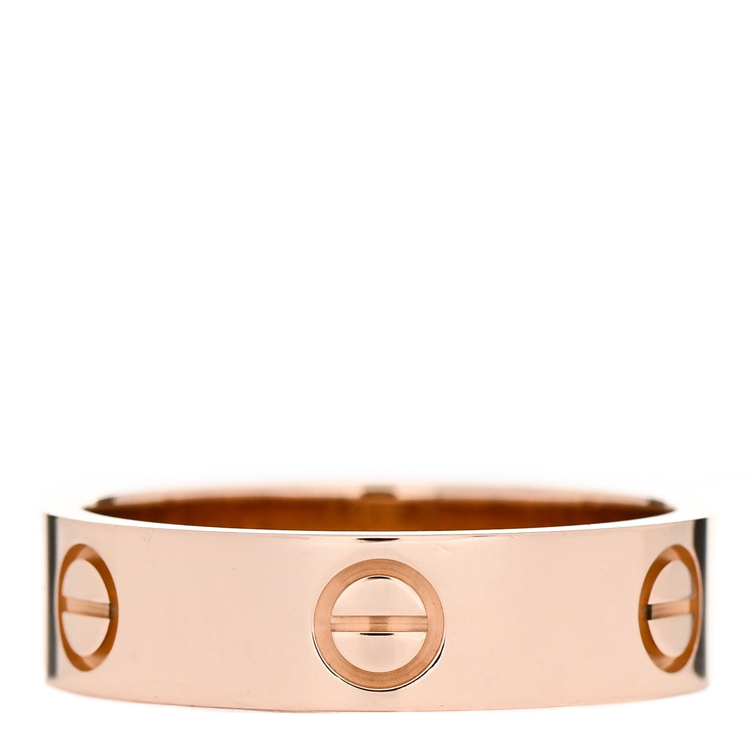 Cartier 18K Pink Gold 5.5mm LOVE Ring 58 8.5 3 of 5