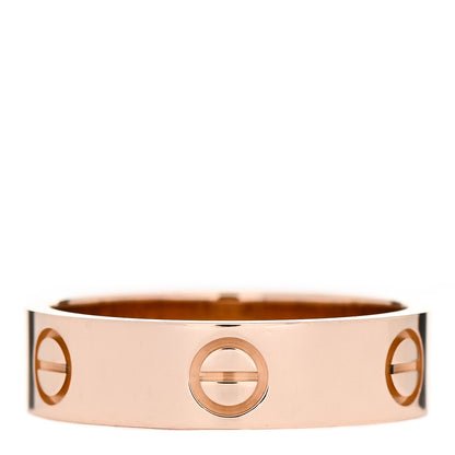 Cartier 18K Pink Gold 5.5mm LOVE Ring 58 8.5 3 of 5