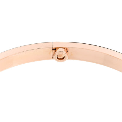 Cartier 18K Pink Gold Small LOVE Bracelet 17 6 of 8