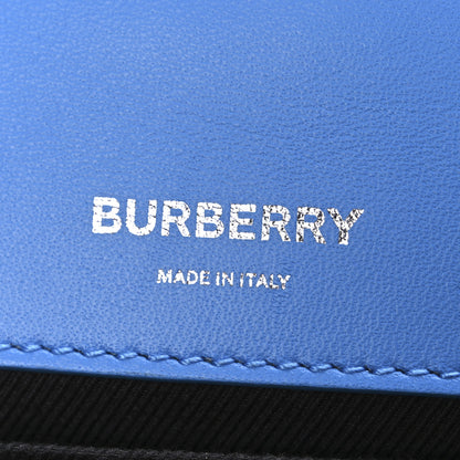 Burberry Lambskin Quilted Small Lola Bag Cyan Blue Orange Pink 6 of 10