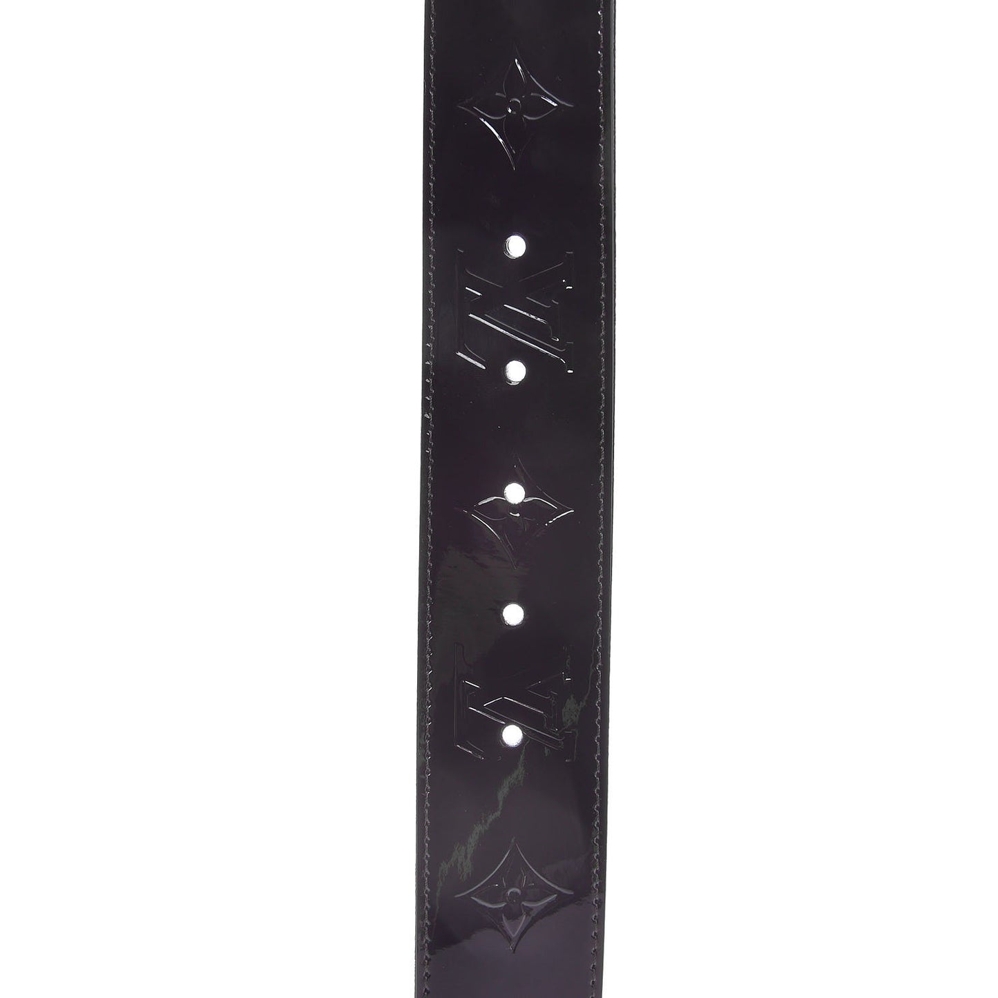 Vernis 40mm Fleur Belt 85 34 Amarante