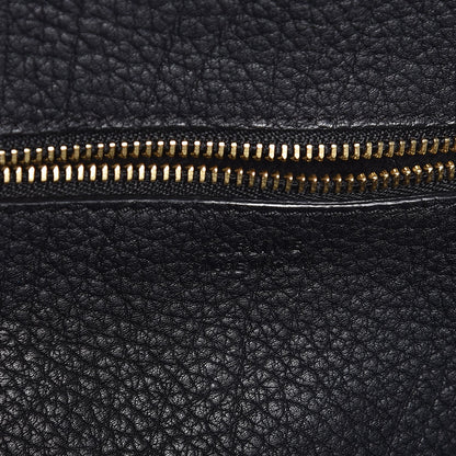 Celine Crisped Calfskin Mini Tie Knot Tote Black 6 of 9