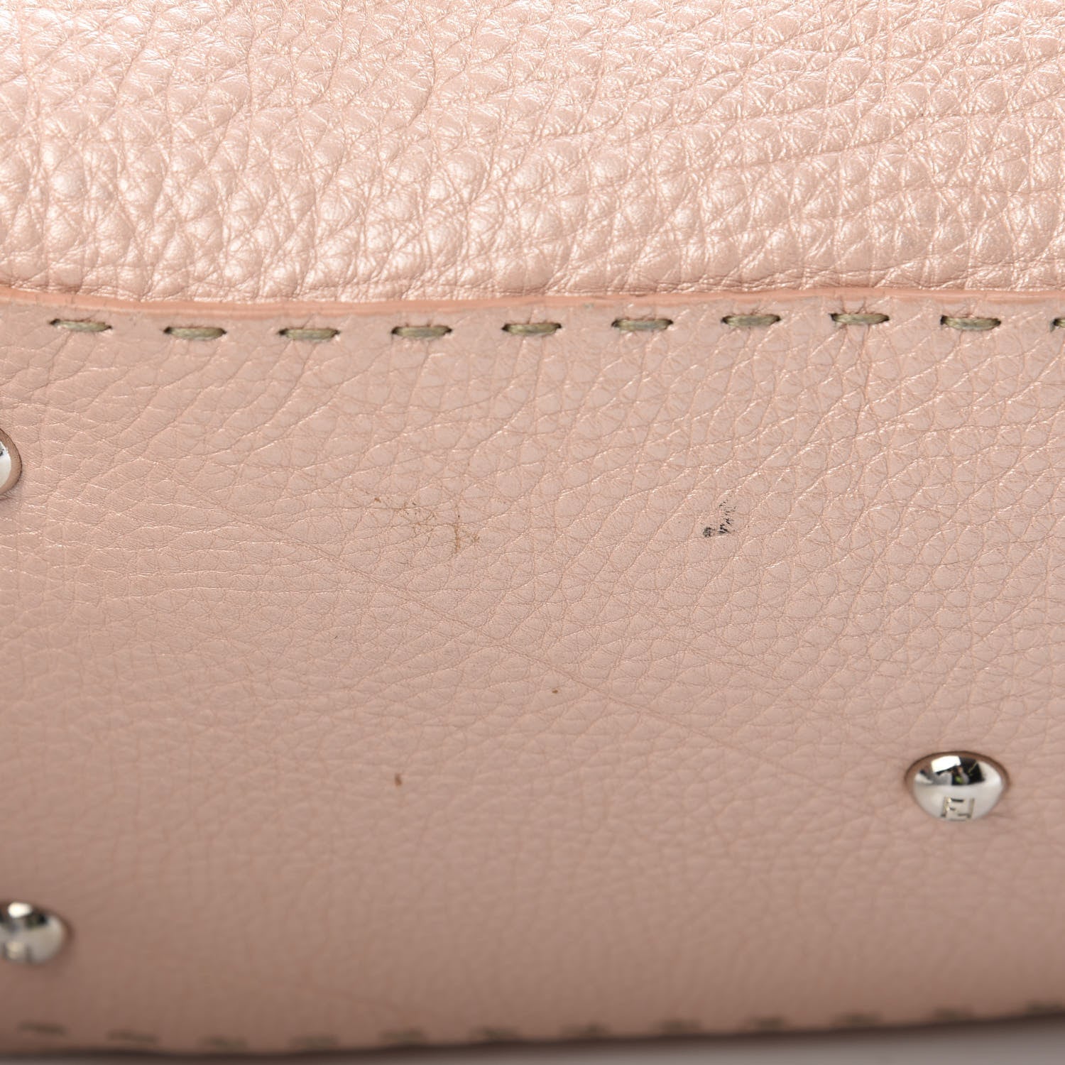 Fendi Cuoio Romano Selleria Adele 1328 Bag Cipria 11 of 21