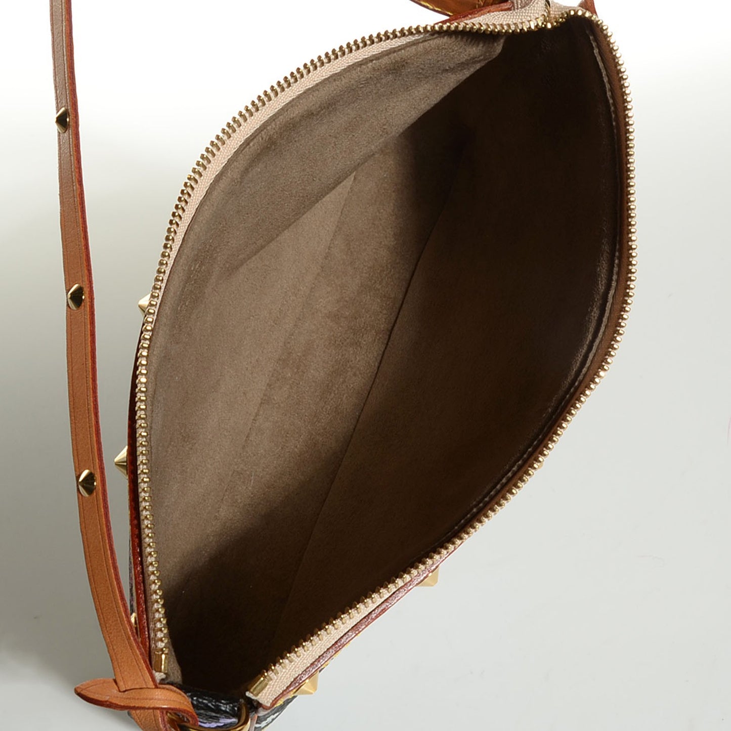 Monogram Multicolor Pochette Accessories Black