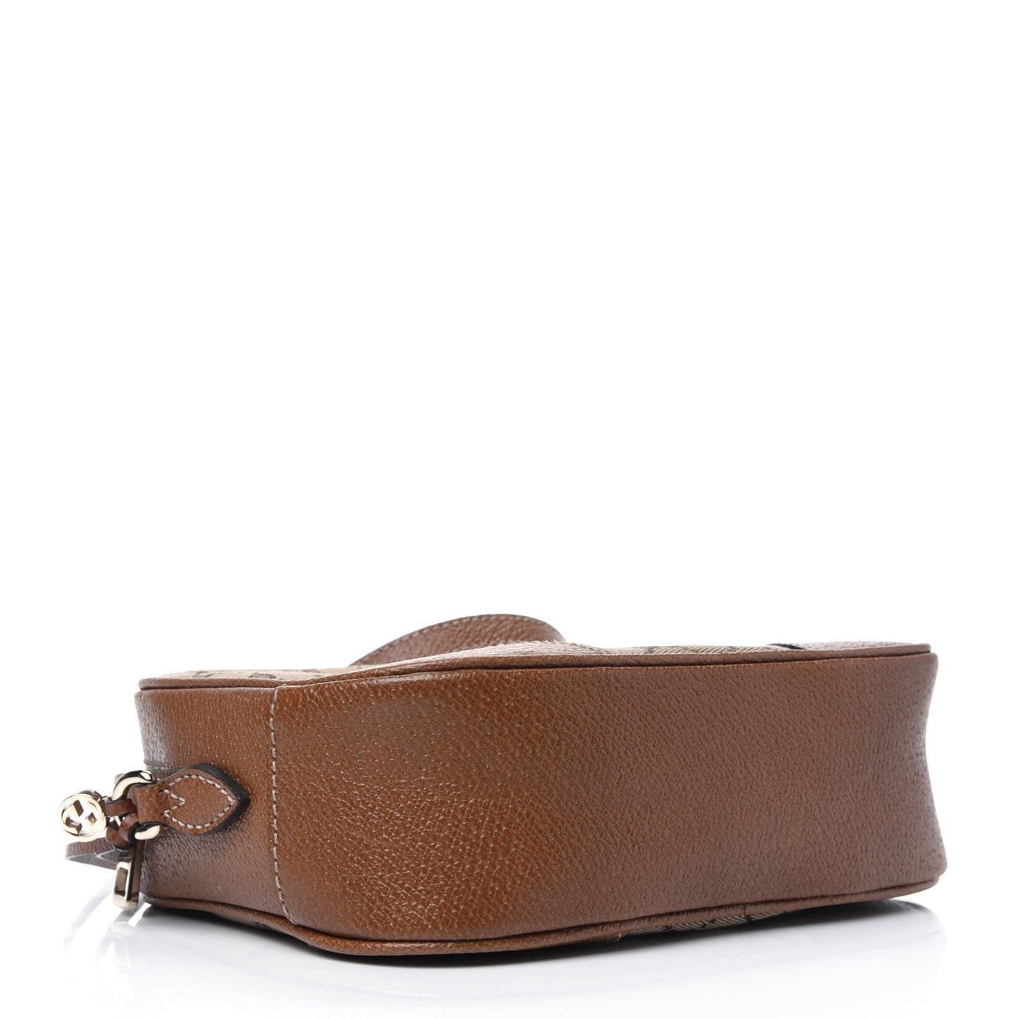 Monogram Mini Bree Messenger Bag Beige Tabacco